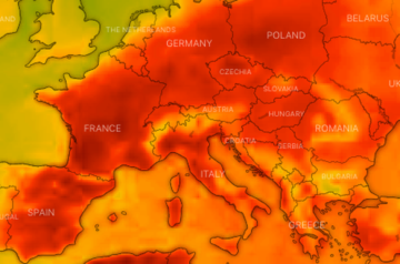 A Record-Breaking Heat Wave Cooks Europe